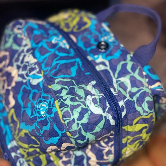 Vera Bradley Blue Floral Backpack - Picture 2 of 4